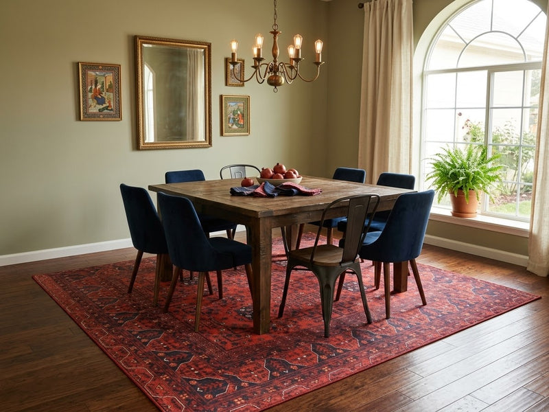 7' x 7' Square Area Rug