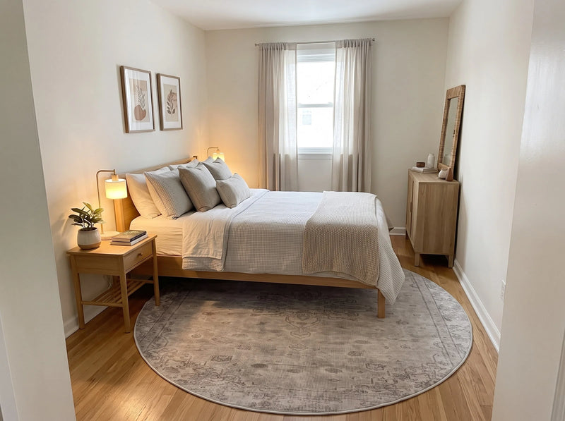 6' Round Area Rug