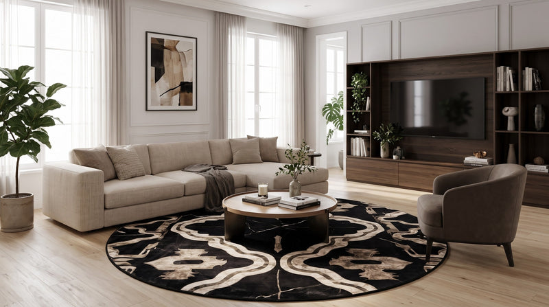 7' Round Area Rug