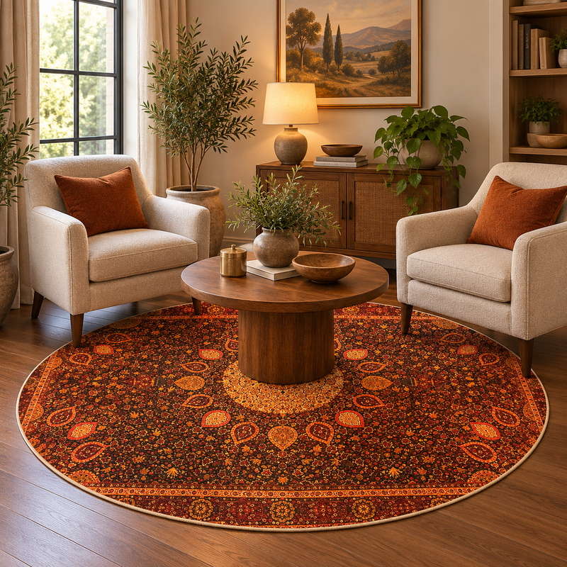 7' Round Area Rug