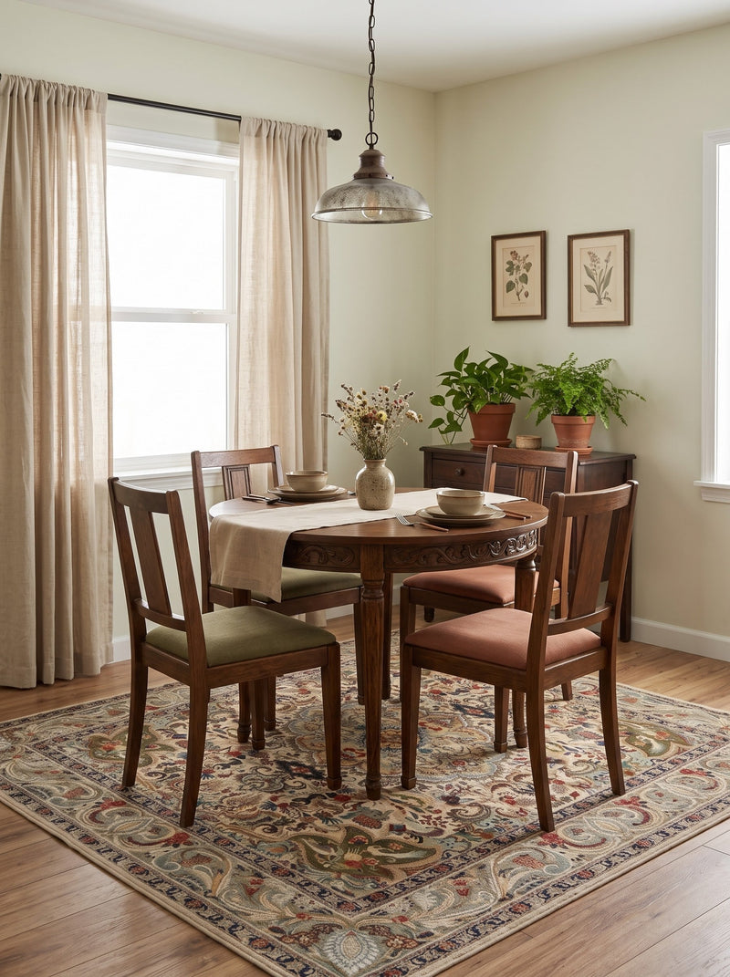 6' x 6' Square Area Rug