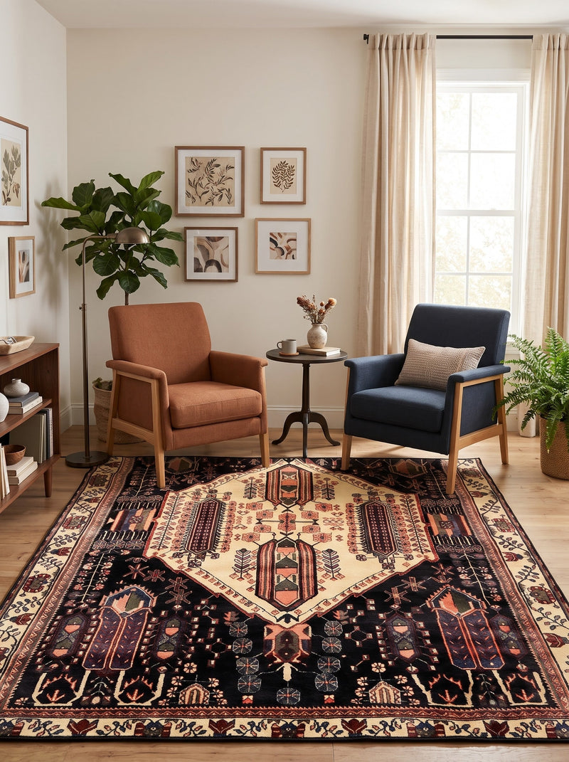 7' x 7' Square Area Rug