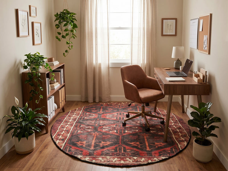 6' Round Area Rug