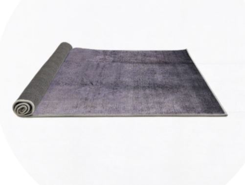 Size 7' x 10' Mid-Century Modern Purple Oriental Area Rug