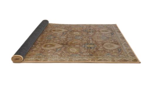 2' x 5' Runner Rug Mid-Century Modern Light Copper Gold Oriental Rug