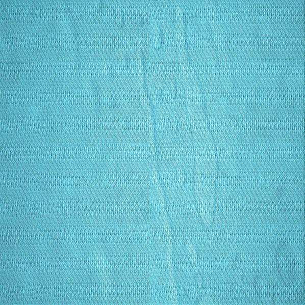 8'x8' Square Patterned Bright Cyan Blue Area Rug
