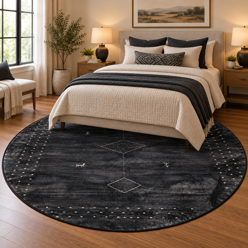 8' Round Area Rug