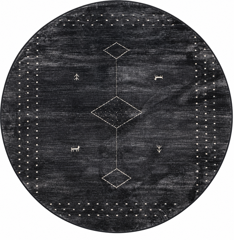 8' Round Area Rug