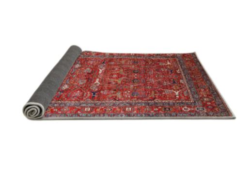 3' x 5' Mid-Century Modern Rose Purple Oriental Area Rug