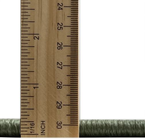 4' x 6' Pine Green Mid-Century Modern Oriental Rug