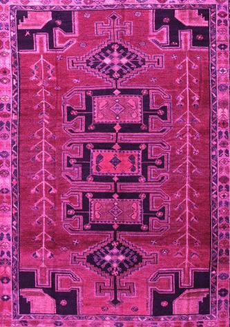 4x6 Pink Persian Traditional Super-Soft Cloud Area Rug