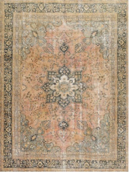 4x6 Dark Gold Brown Traditional Persian Super Soft Area Rug