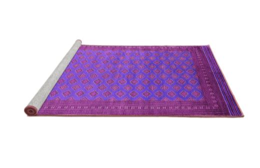 6x9 Pink Machine Washable Oriental Industrial Area Rug