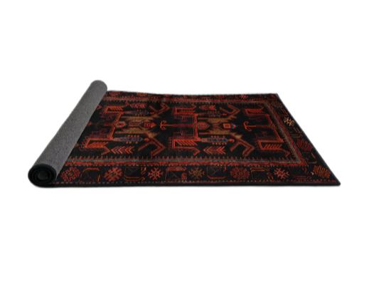 6' x 9' Traditional Bakers Brown Animal Area Rug