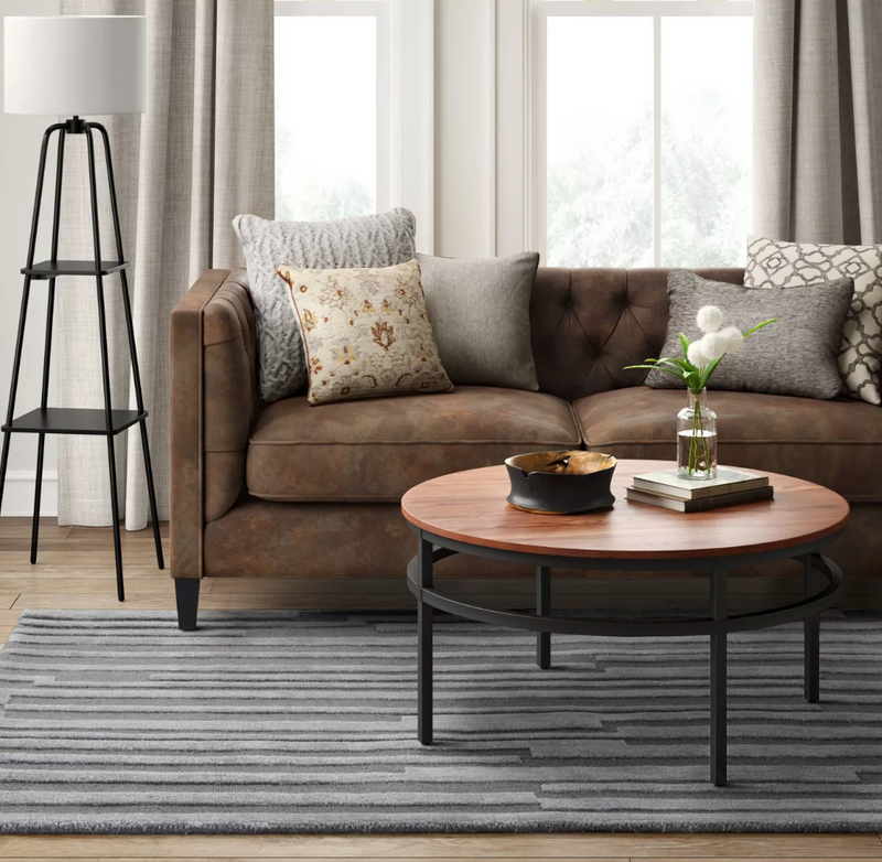 5'X7' Light Gray Hand Made Area Rug