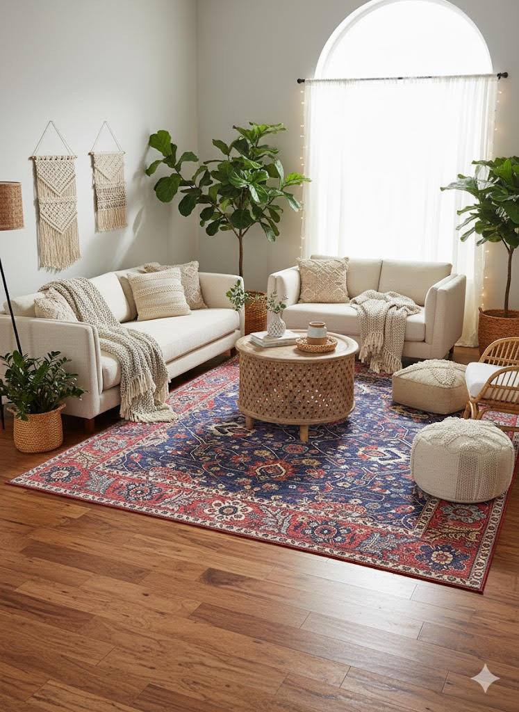 8' x 10' Washable Area Rug