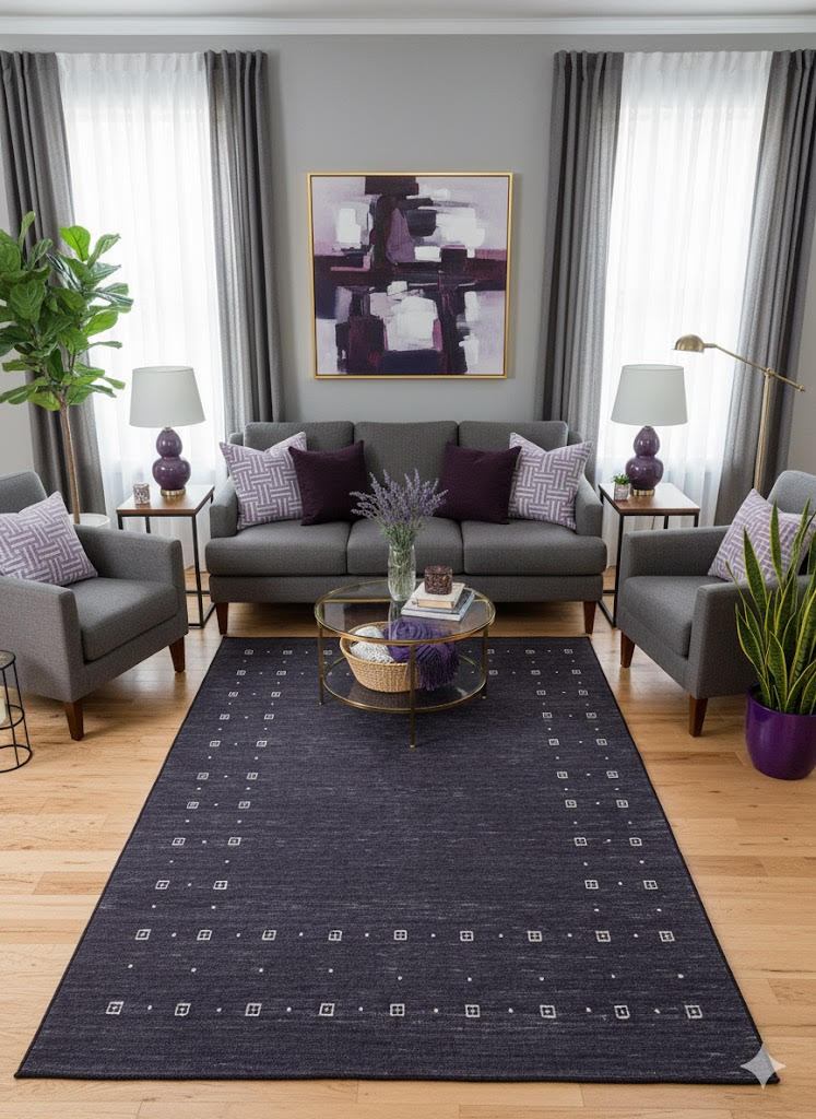 6' x 9' Washable Area Rugs