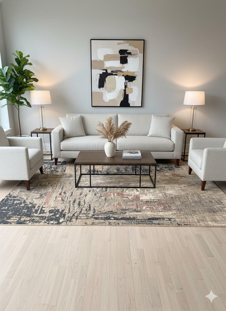 8' x 10' Washable Area Rug