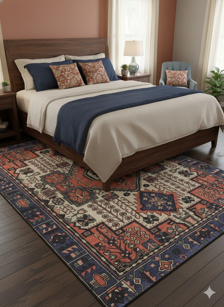 7' x 10' Washable Area Rug
