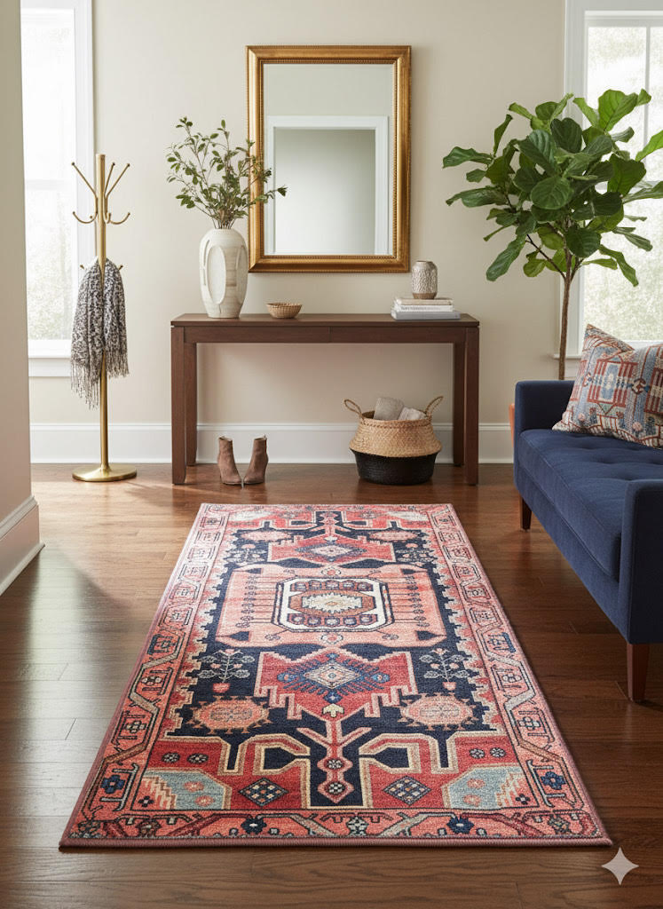 2' x 4' Washable Area Rug