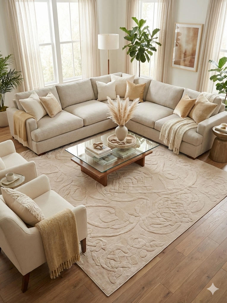 7' x 10' Washable Area Rug