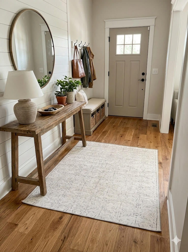 5' x 5' Square Washable Area Rugs