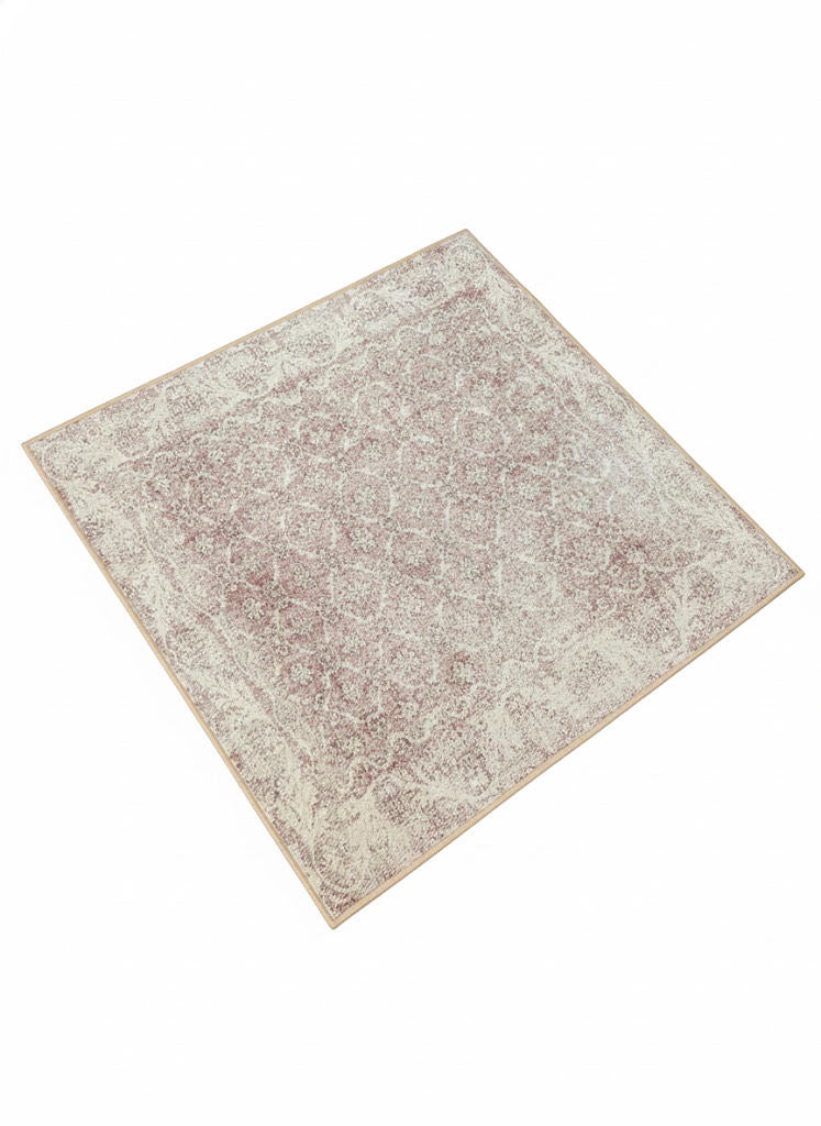 4' x 4' Square Washable Area Rug