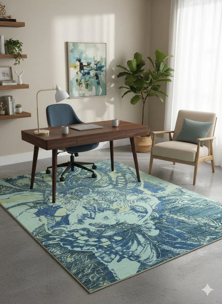 6' x 9' Washable Area Rug