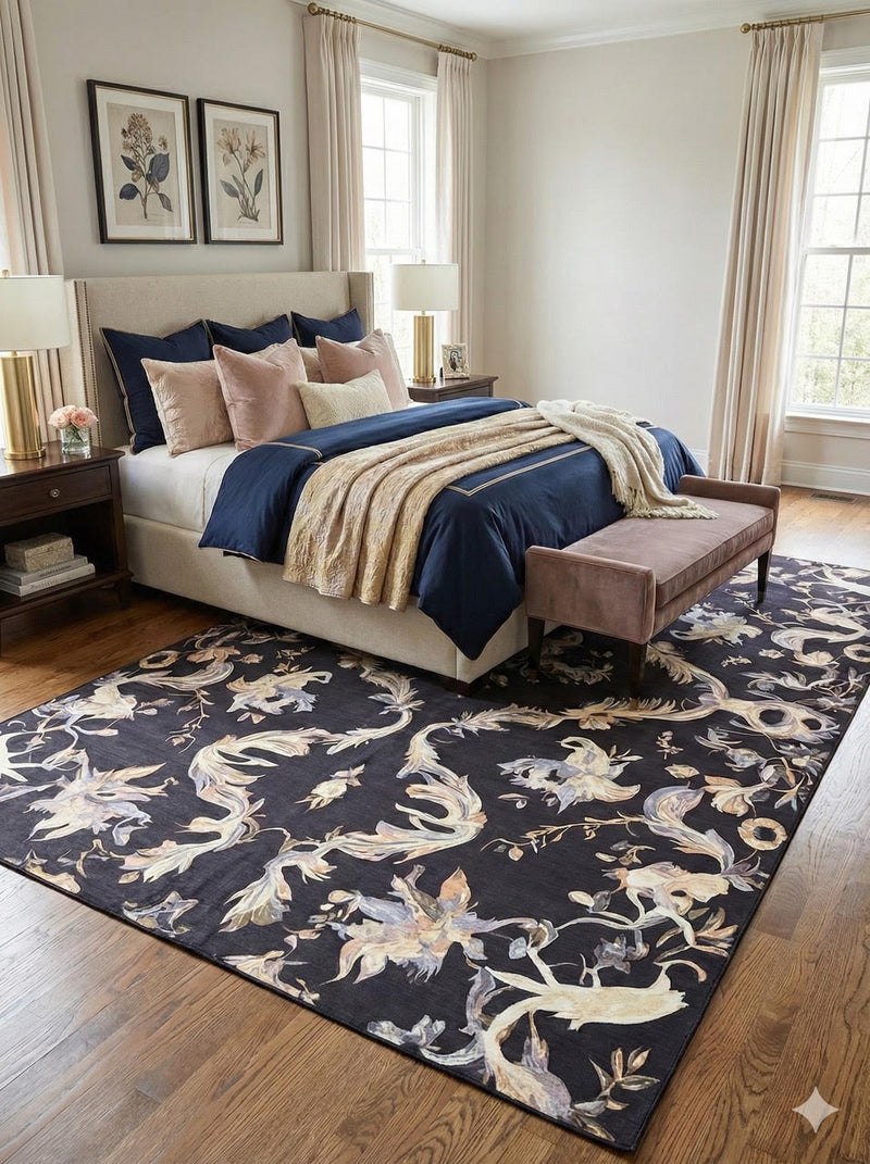 8' x 12' Washable Area Rug