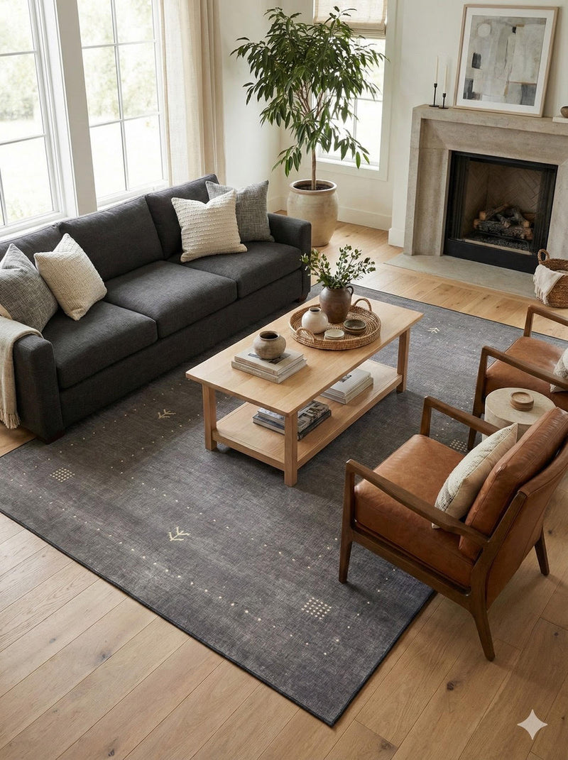 5' x 8' Washable Area Rug