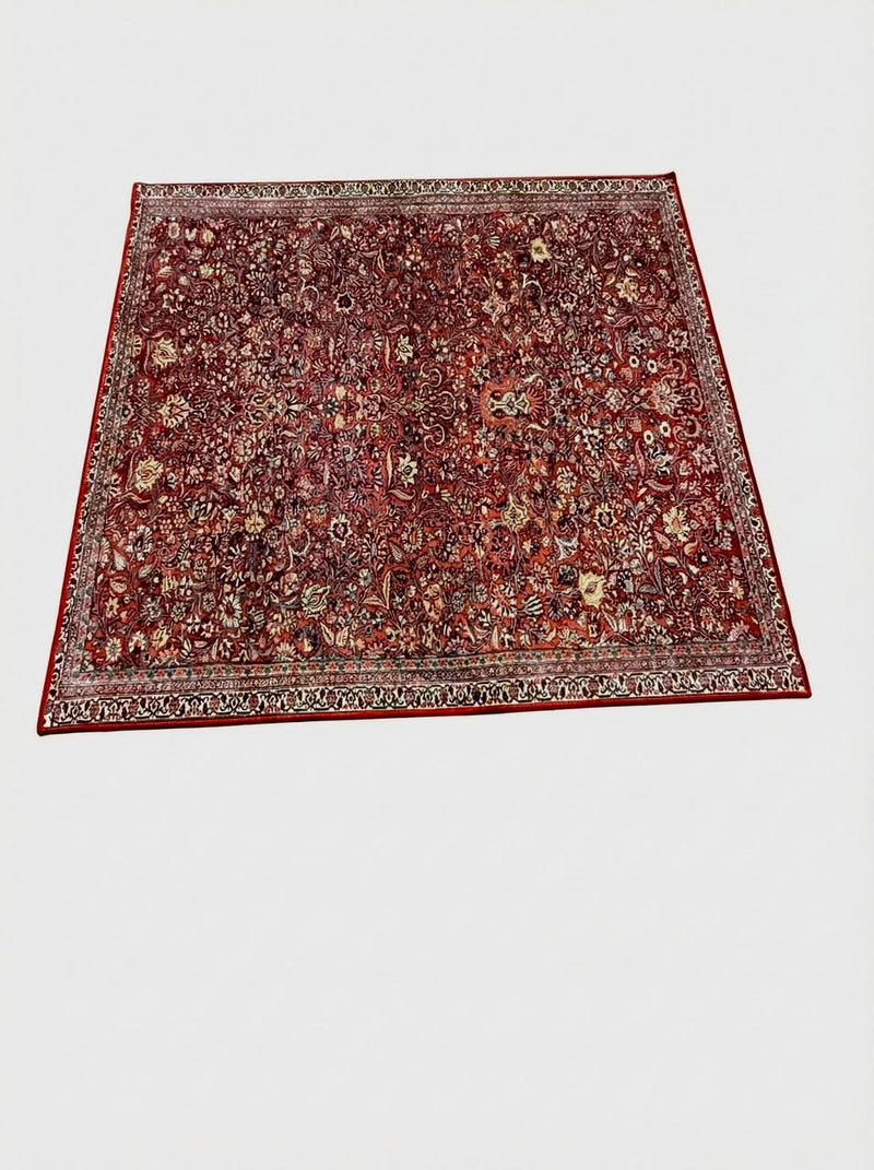 5' x 5' Square Washable Area Rug