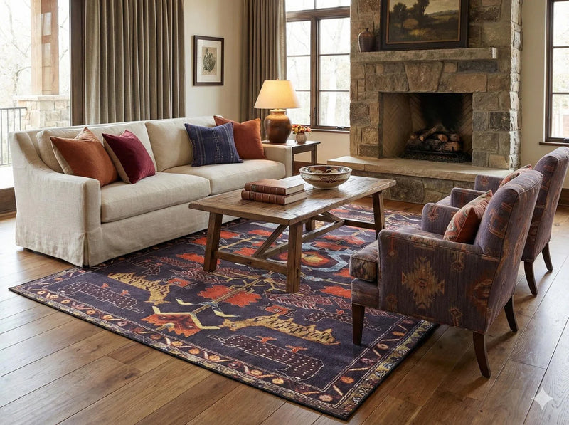 5' x 7' Washable Area Rug