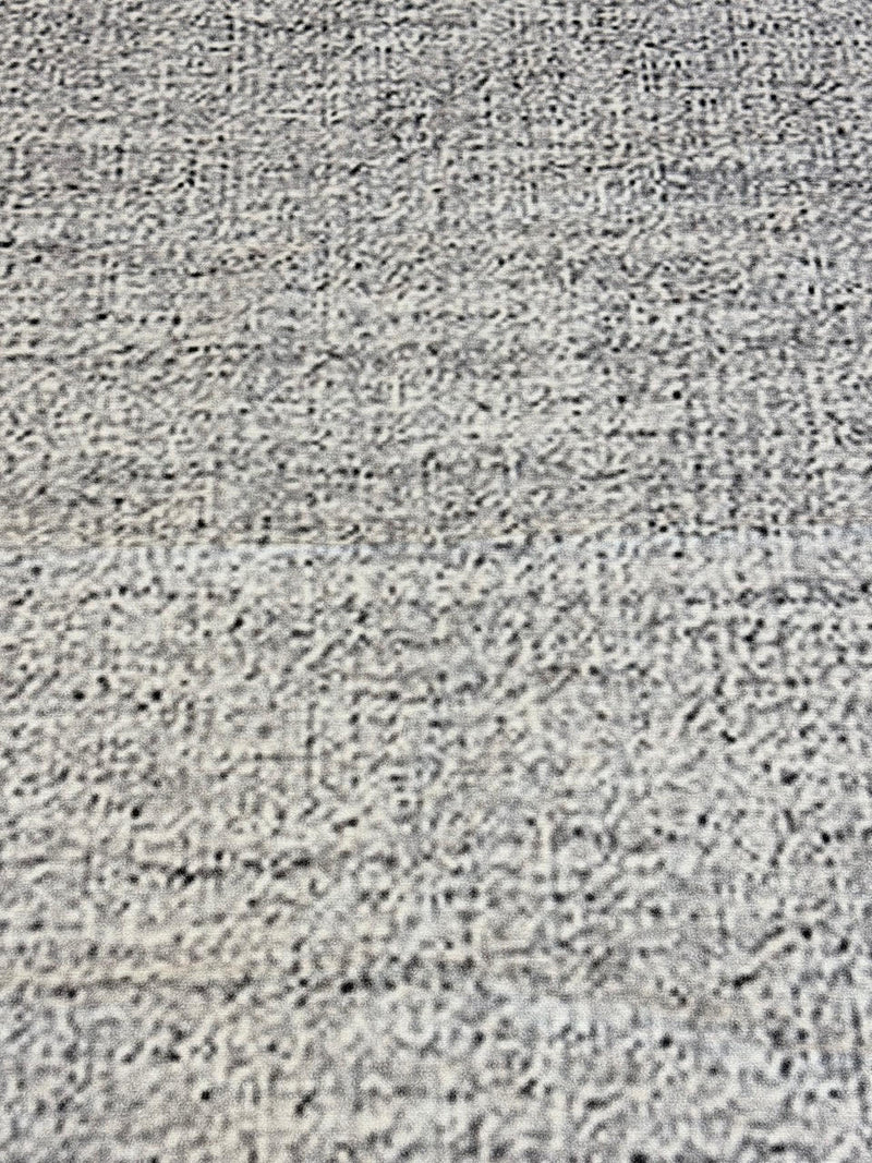 7' x 9' Light Gray Ivory Soft Beige Solid Washable Area Rug