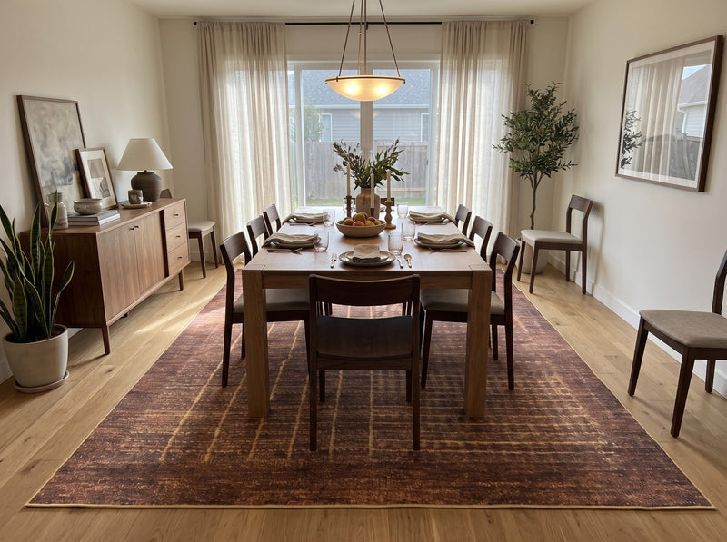 8' x 12' Washable Area Rug