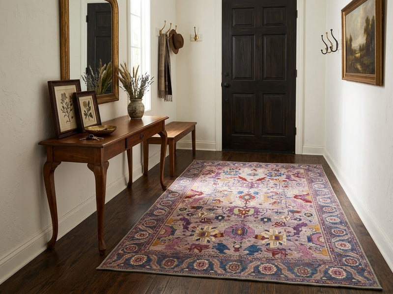 4' x 6' Washable Area Rug