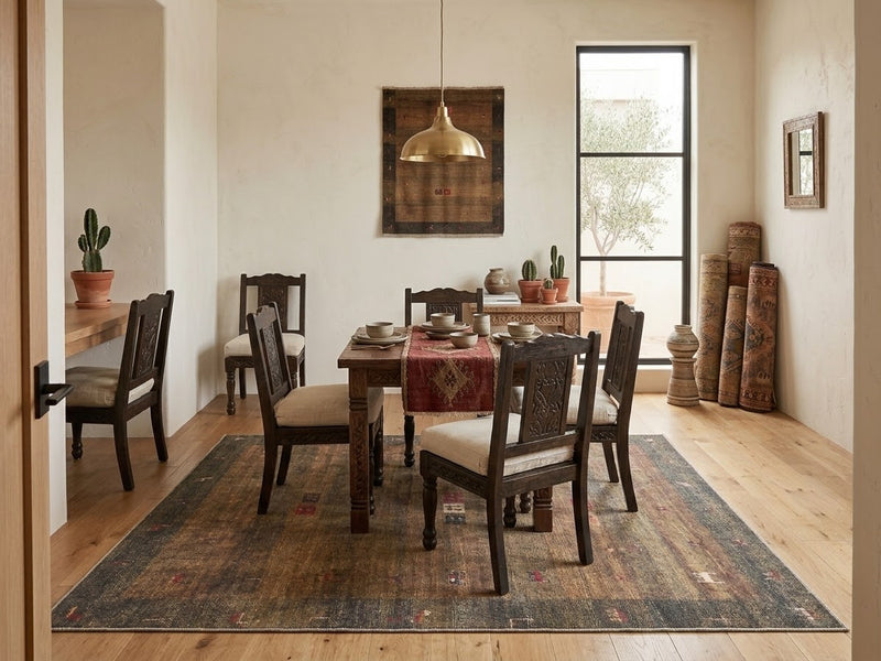 7' x 9' Washable Area Rug