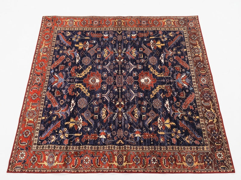 8' x 8' Square Washable Area Rug