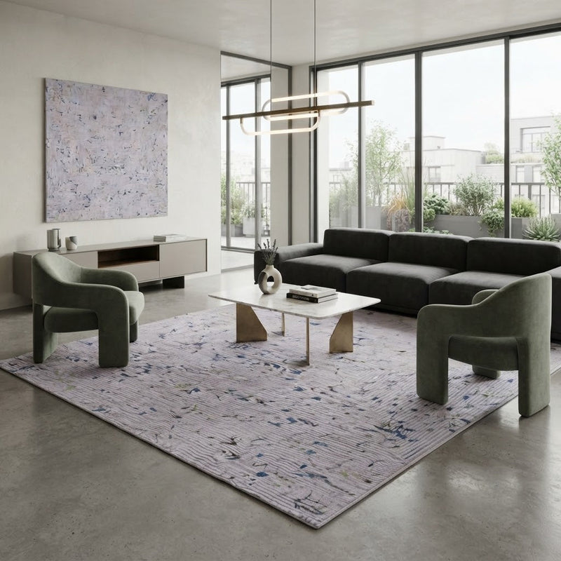 8' x 8' Square Washable Area Rug