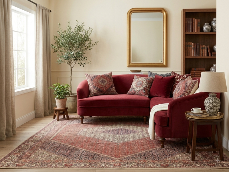 7' x 7' Square Washable Area Rug