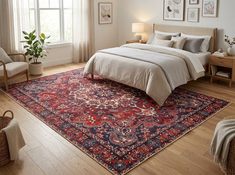 7' x 9' Washable Area Rug