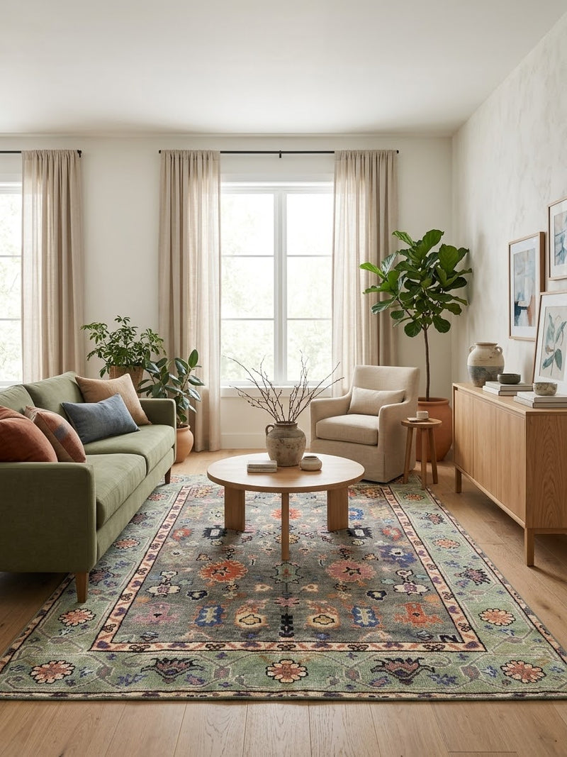 7' x 10' Washable Area Rug
