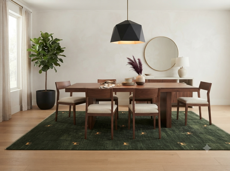 6' x 9' Washable Area Rug