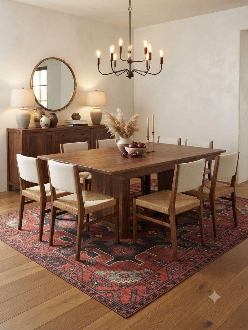 6' x 9' Washable Area Rug
