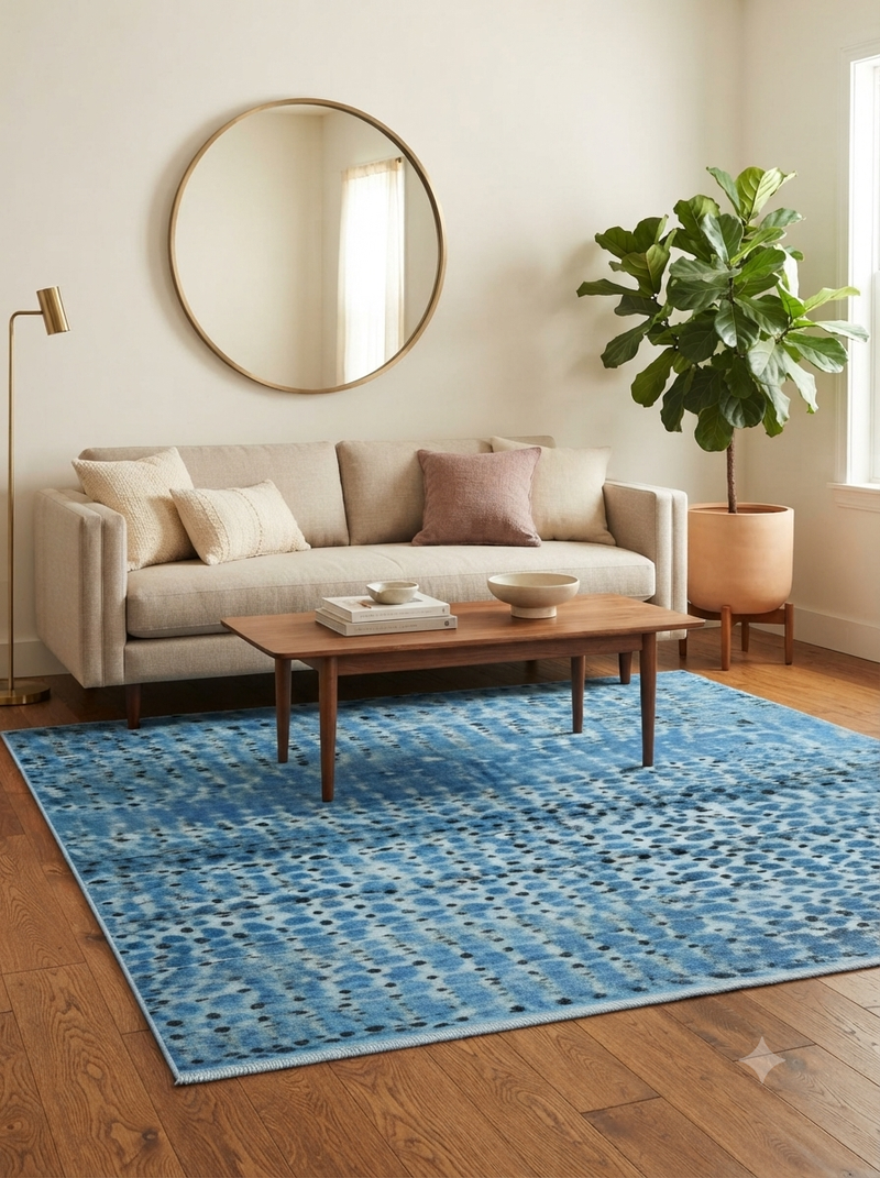 6' x 9' Washable Area Rug