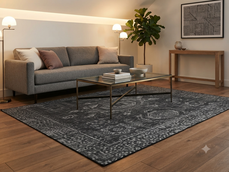 7' x 9' Washable Area Rug