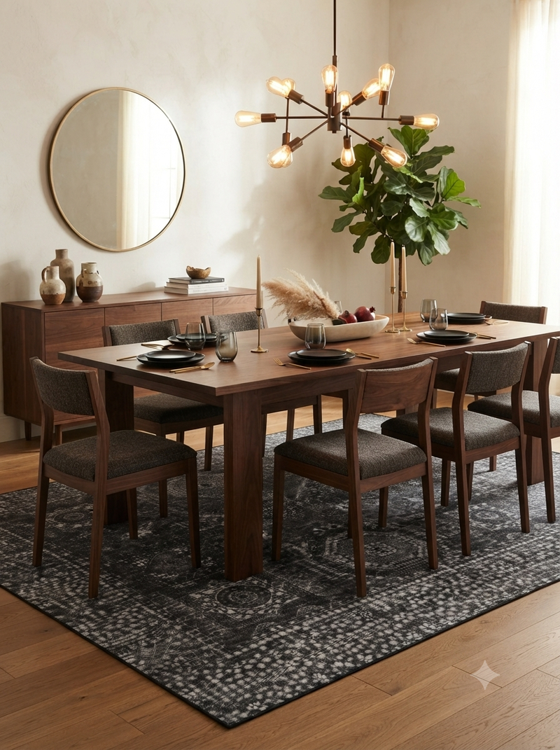 7' x 9' Washable Area Rug