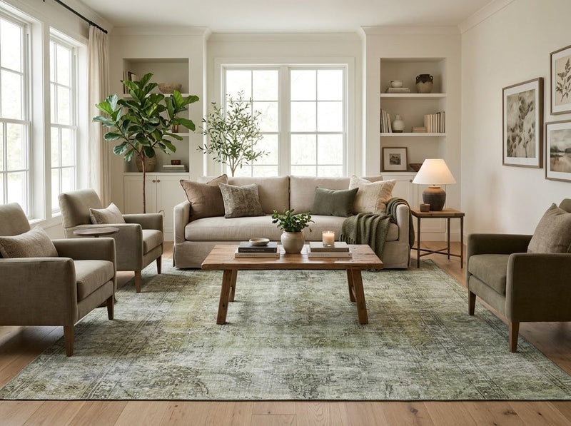8' x 10' Washable Area Rug