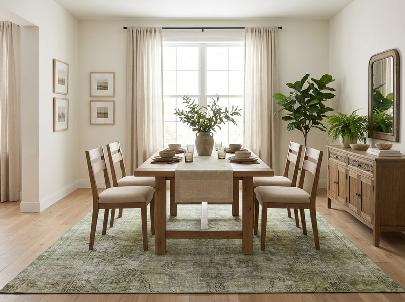 8' x 10' Washable Area Rug