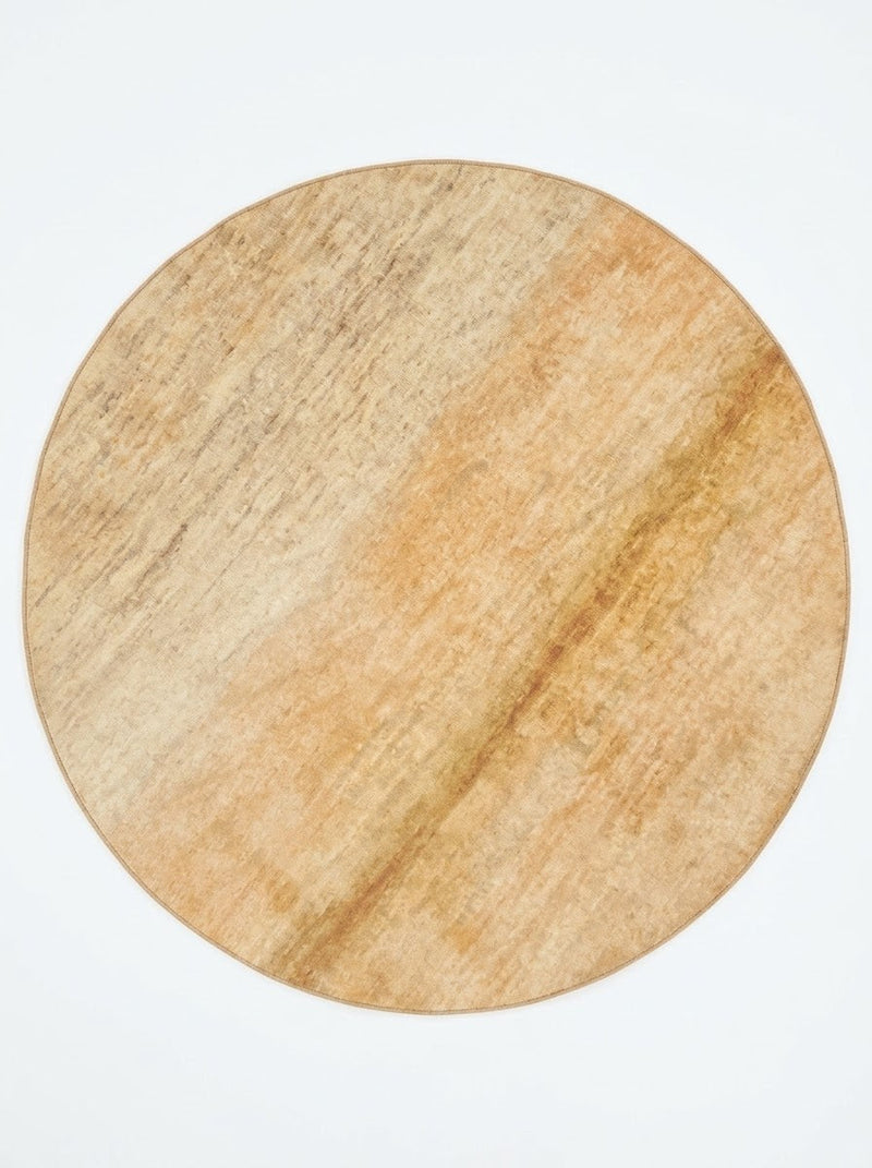 7' Round Washable Area Rug