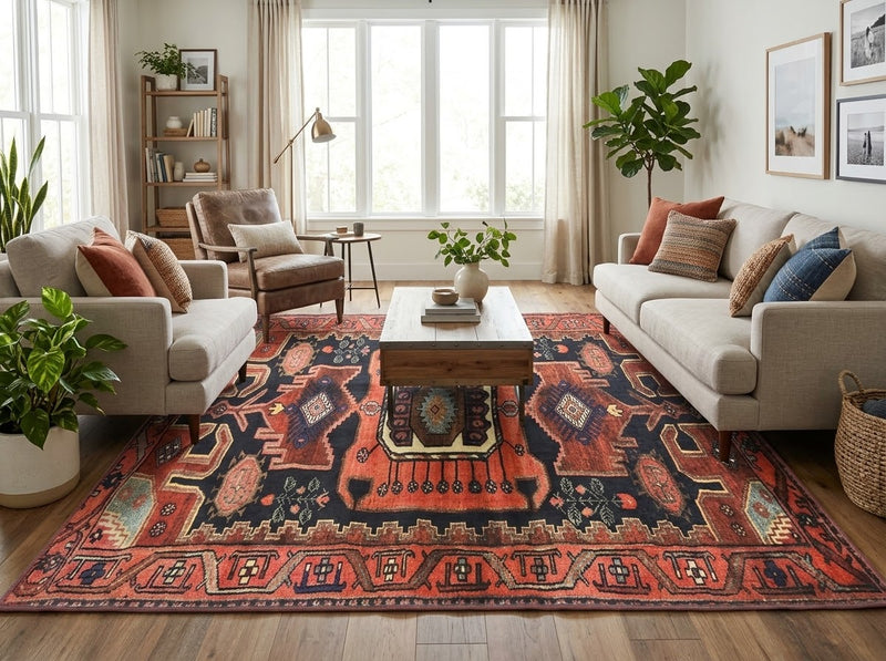 5' x 7' Washable Area Rug